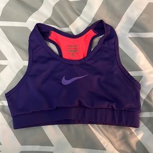 nike pro sports bra